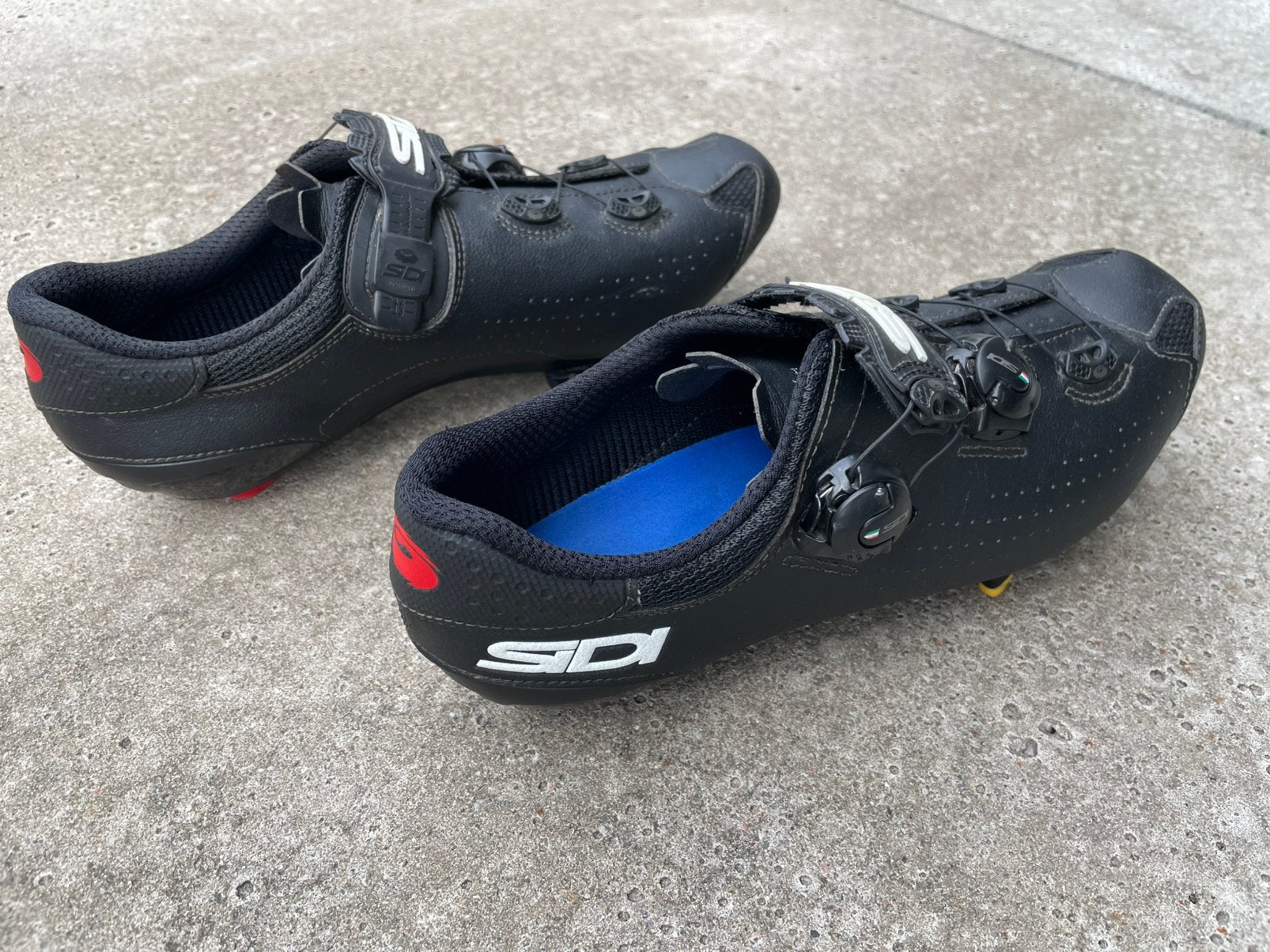 Sidi wielrenschoenen, maat 44, carbon zool, Sport en Fitness, Wielrennen, Ophalen of Verzenden, Gebruikt, Schoenen