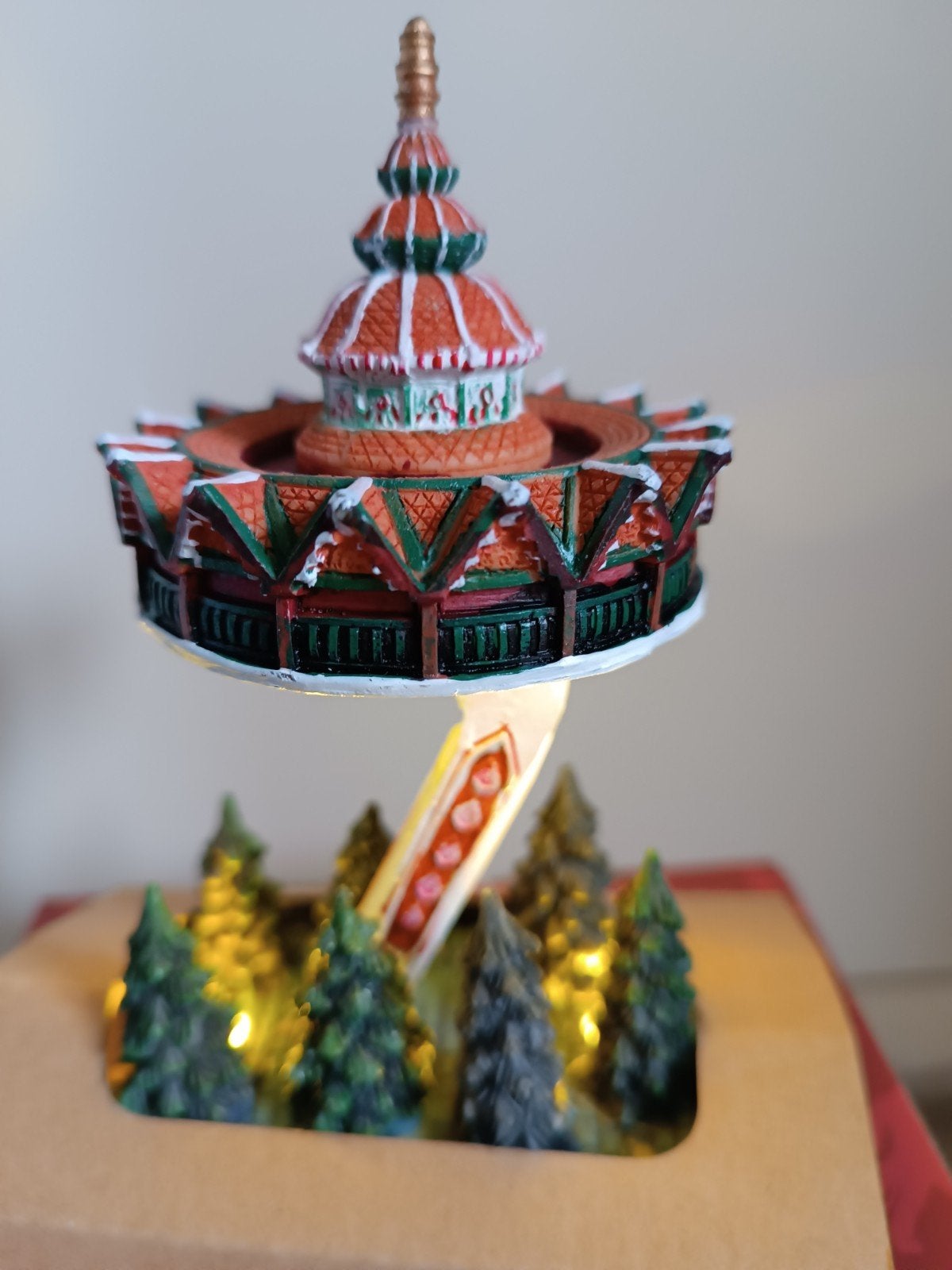 Pagode Beeldje miniatuur met licht, Ophalen of Verzenden, Nieuw, Beeldje of Poppetje