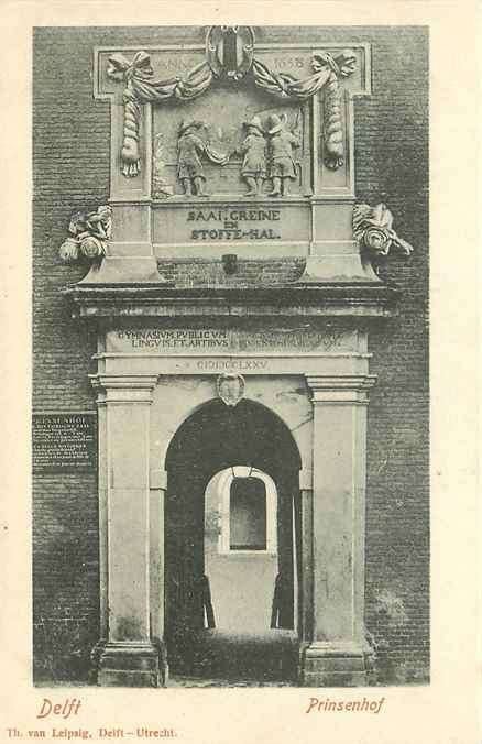 301-360-033 Delft Prinsenhof, Verzenden, Voor 1920, Zuid-Holland