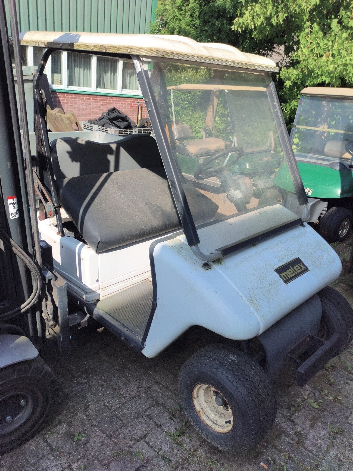 golfkar melex met defect, Sport en Fitness, Golf, Ophalen of Verzenden, Gebruikt, Golfkar