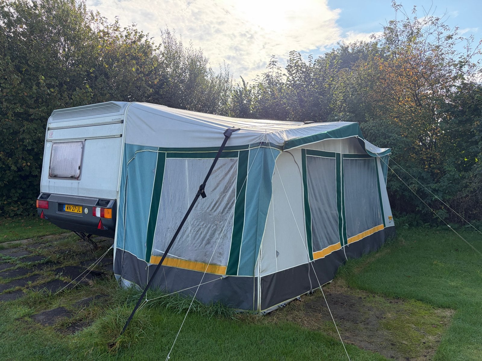 Van der Horn voortent van een Kip 4.70, Ophalen of Verzenden, Gebruikt