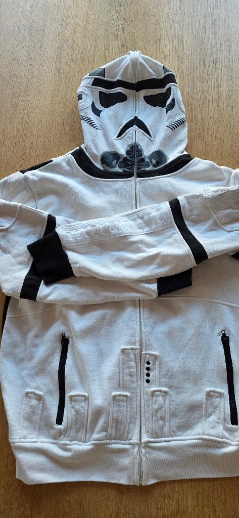 Star Wars Stormtrooper Hoodie, Marc Ecko Cut & Sew (maat XL), Ophalen of Verzenden, Zo goed als nieuw, Overige typen