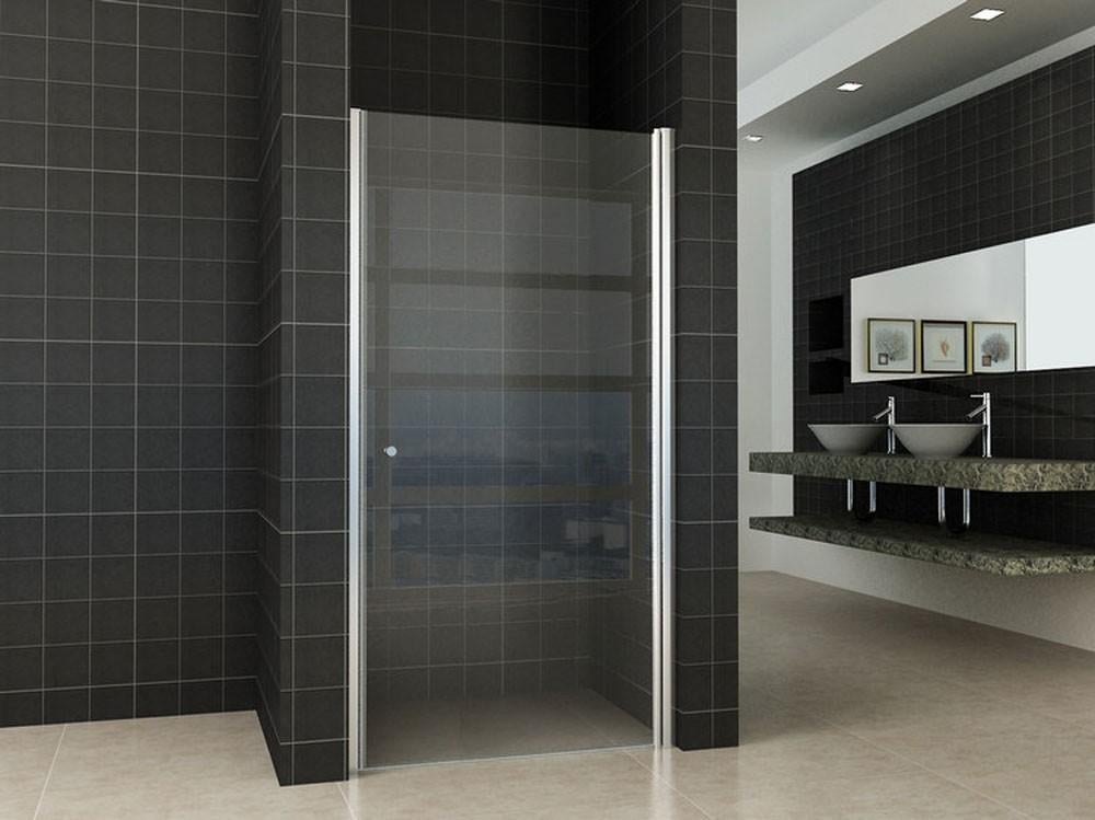 Wiesbaden Douchewand nisdeur 100 x 200 cm nano helder NIEUW, Doe-het-zelf en Verbouw, Sanitair, Nieuw, Douche, Chroom, Glas, Ophalen