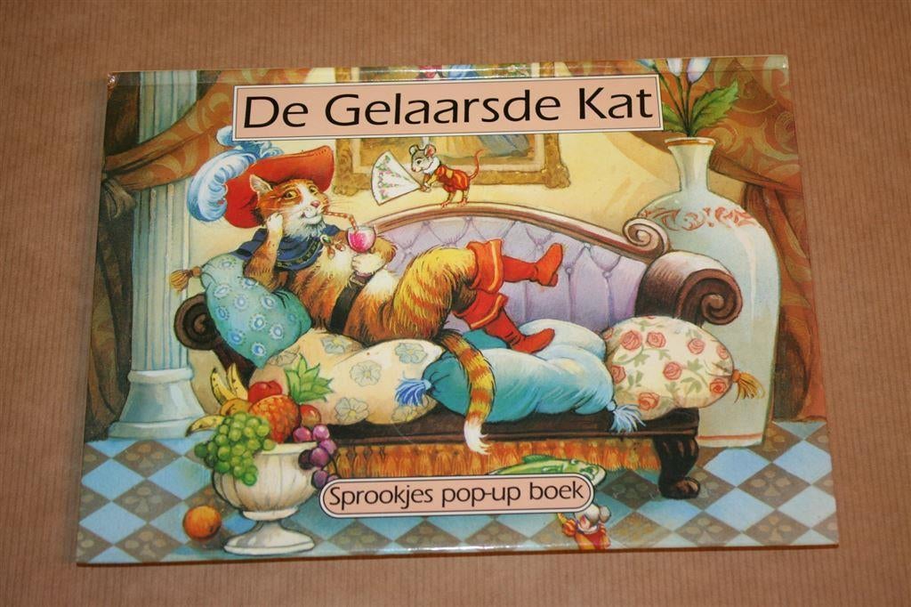 De gelaarsde kat - Sprookjes pop-up boek, Boeken, Prentenboeken en Plaatjesalbums, Ophalen of Verzenden, Gelezen