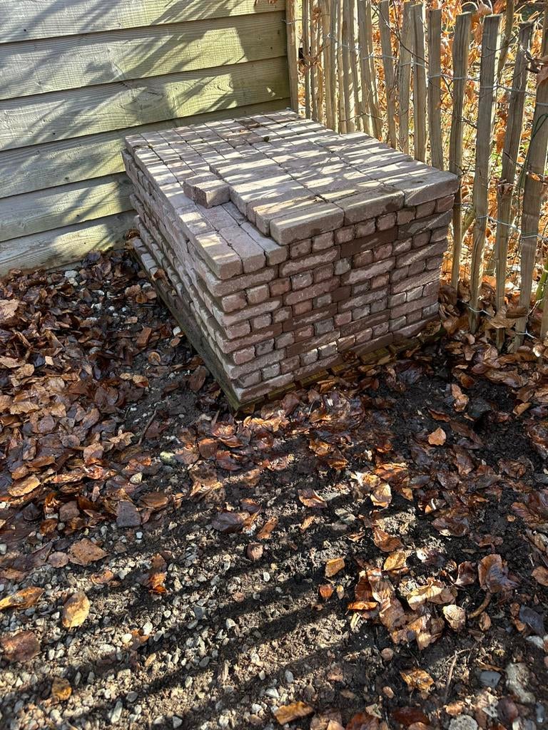 Waalformaat straatstenen ca. 9m2, Ophalen, Zo goed als nieuw, Beton, Klinkers