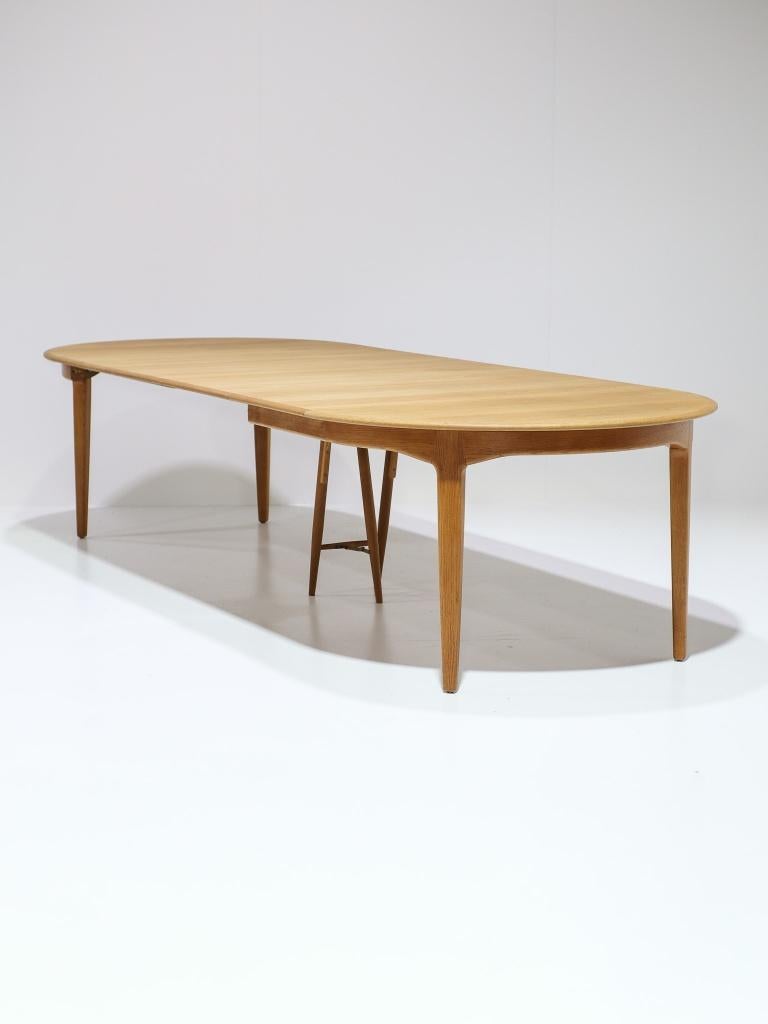 Uitschuifbare eettafel Henning Kjaernulf 62 eiken Sorø, Ophalen, 100 tot 150 cm, -, -