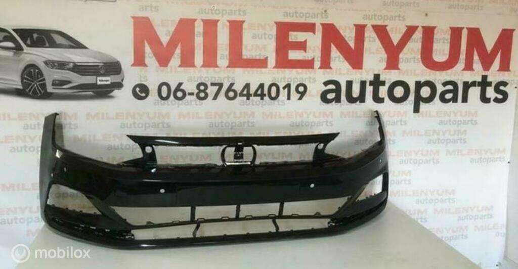 VOLKSWAGEN POLO 2G BUMPER 6X PDC NIEUW (2017--) LC9X, Ophalen of Verzenden, Nieuw, Voor, Bumper