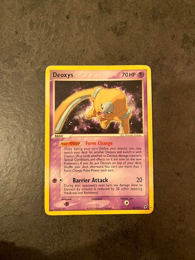 Deoxys, Ophalen, Zo goed als nieuw