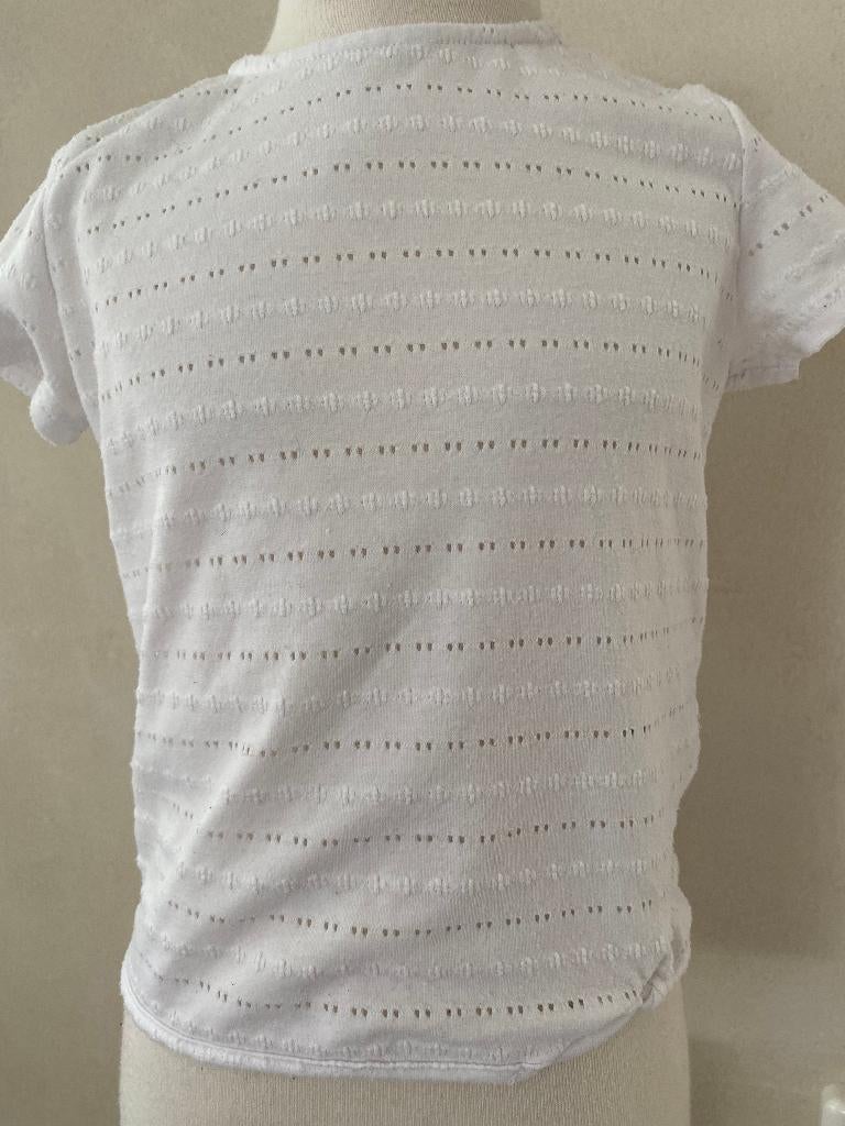 Name It wit shirt zeer nette staat maat 122 / 128 ZD, Kinderen en Baby's, Kinderkleding | Maat 122, Gebruikt, Meisje, Ophalen of Verzenden