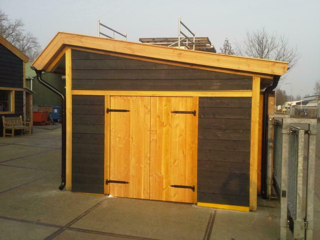 potdeksel planken zwart vuren geimpregneerd, Doe-het-zelf en Verbouw, Hout en Planken, Minder dan 25 mm, Nieuw, Plank, 300 cm of meer
