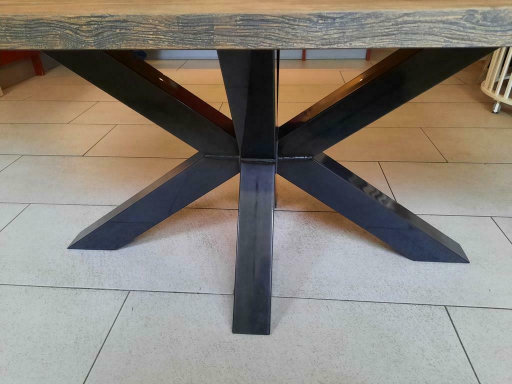 Massief dikke robuust oud eiken tafels MAATWERK!, Huis en Inrichting, Tafels | Eettafels, Ophalen of Verzenden, Nieuw, Rechthoekig