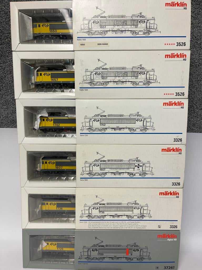 * NIEUW * 6x NS * 3526 * 3526 * 3326 * 3326 * 3326 * 37261 *, Hobby en Vrije tijd, Modeltreinen | H0, Wisselstroom, Locomotief