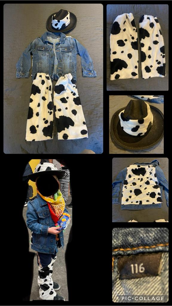 Cowboy pakje maat 116, Ophalen of Verzenden, Gebruikt, 110 t/m 116, Jongen of Meisje