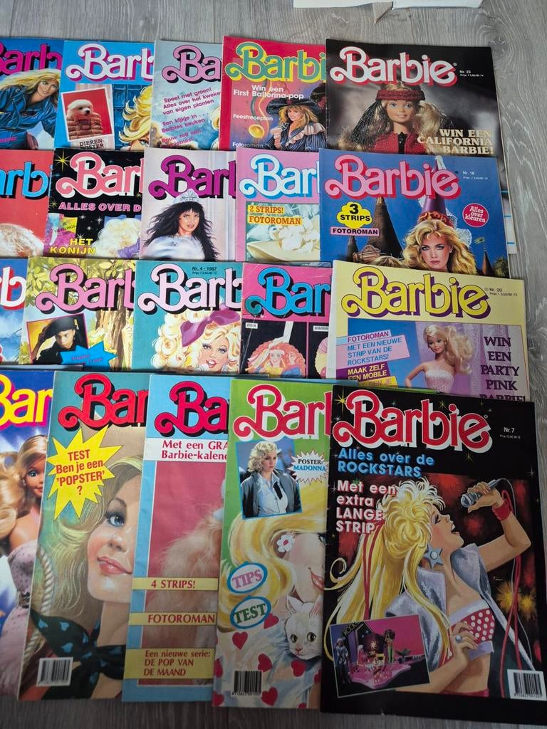25x vintage jaren 70 magazine - Barbie, Boeken, Tijdschriften en Kranten, Ophalen of Verzenden, Gelezen