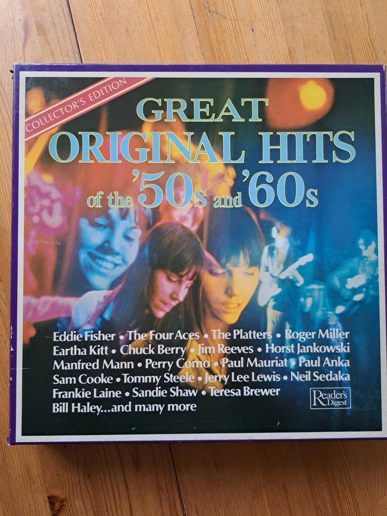 Great Original Hits '50s & '60s - Collector's Edition, Cd's en Dvd's, Cd's | Verzamelalbums, Gebruikt, Pop, Boxset, Ophalen