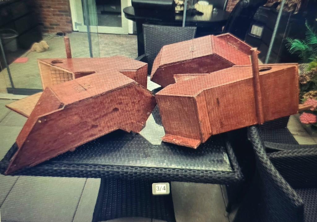 broedblokken, Ophalen, Zo goed als nieuw, Hout, Overige typen