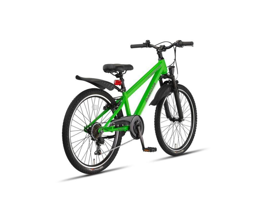 FIETSMASTER Dakota 24 inch MTB NEON Groen 7 SPEED OP=OP!, Fietsen en Brommers, Fietsen | Jongens, Altec, 24 inch, Versnellingen