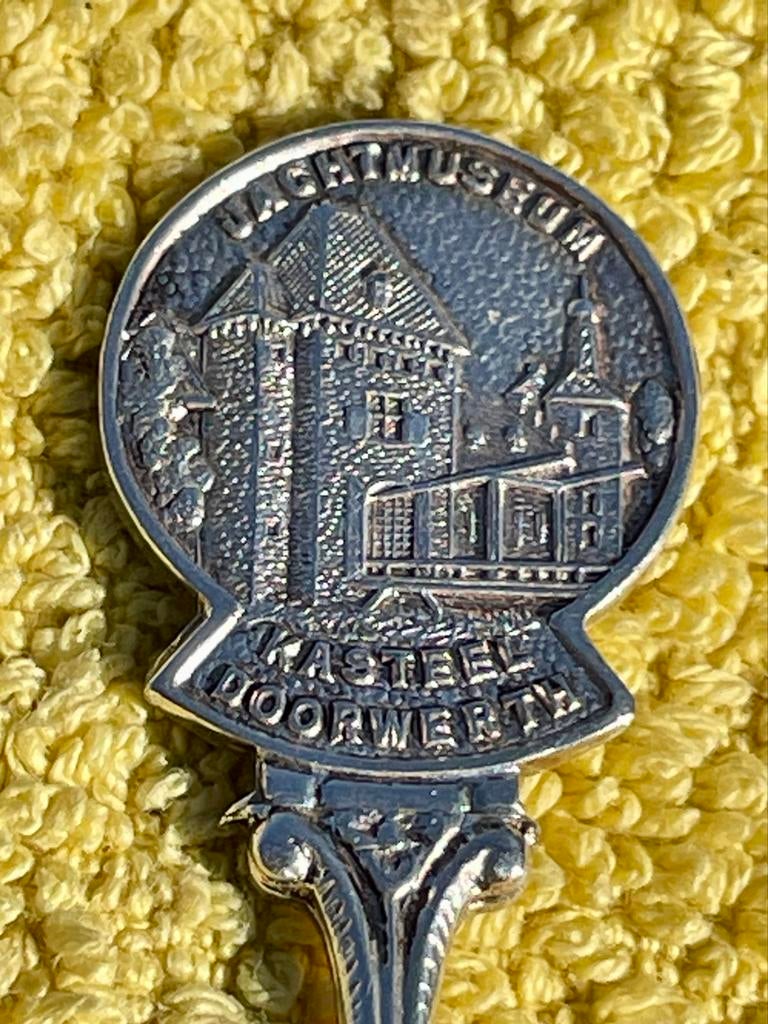 Zilverstad Pleet Lepel Jachtmuseum Kasteel Doorwerth, Antiek en Kunst, Ophalen of Verzenden