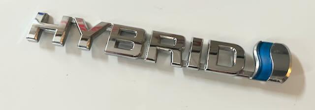TOYOTA Hybrid embleem logo, Ophalen of Verzenden, Gebruikt, Auto's