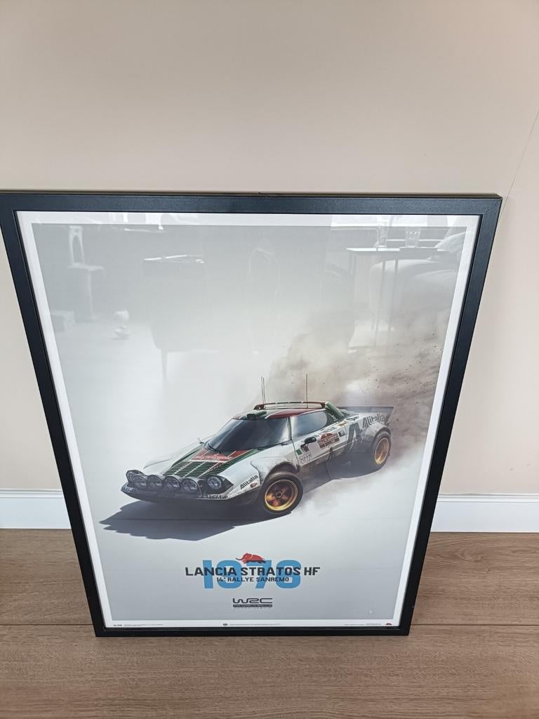 Lancia Stratos HF San Remo Automobilist Poster, Ophalen