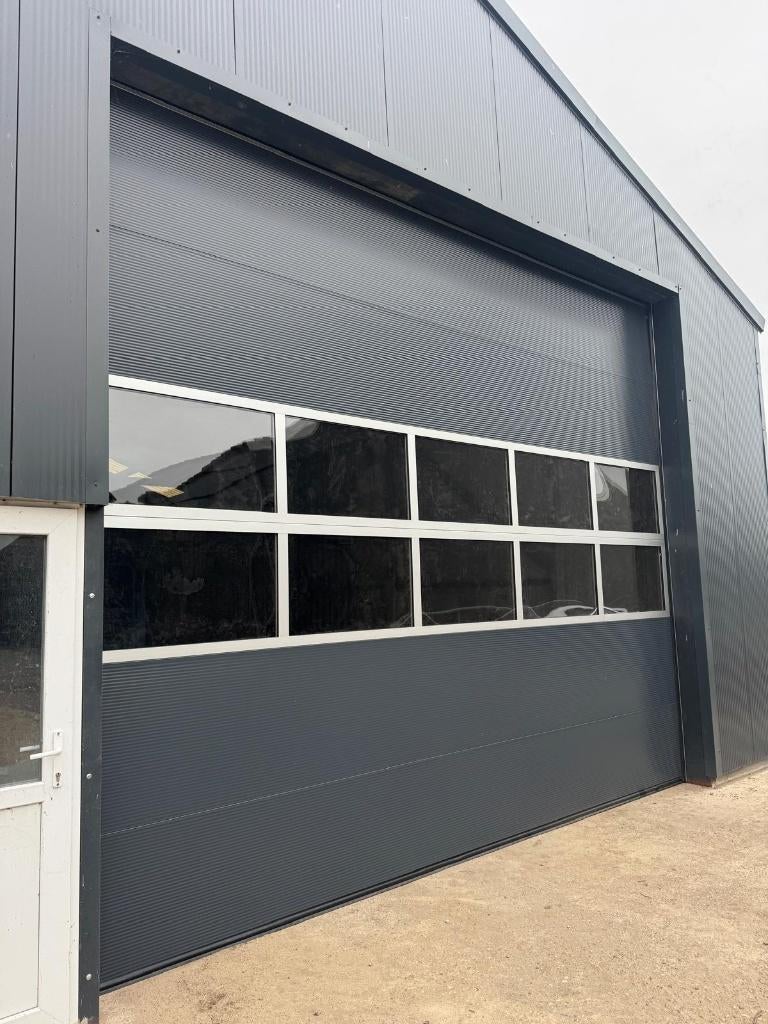 Garagedeuren-Overheaddeuren voor Bedrijven en Particulieren, Doe-het-zelf en Verbouw, Ophalen, Metaal, 120 cm of meer, 215 cm of meer