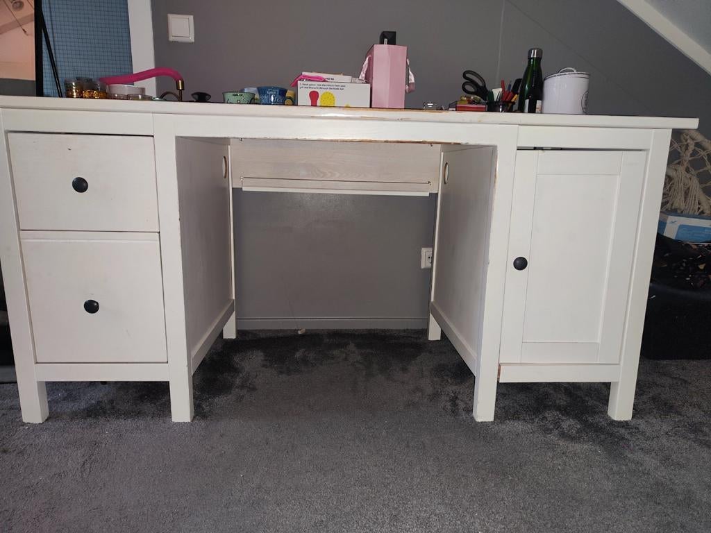 IKEA HEMNES bureau, Huis en Inrichting, Bureaus, Ophalen, Gebruikt