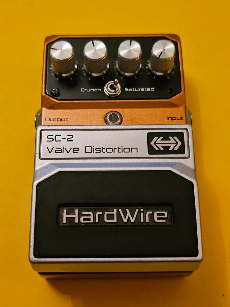 HardWire SC-2 Valve Distortion, Muziek en Instrumenten, Ophalen of Verzenden, Zo goed als nieuw, Support@digitech.com, Distortion, Overdrive of Fuzz