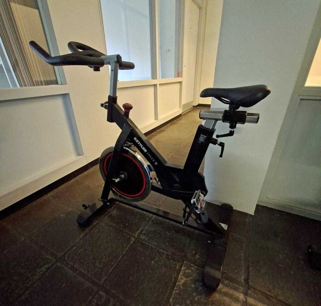 Spinfiets Kettler Speed 5 – professioneel & soepel, Ophalen, Spinningfiets, Zo goed als nieuw, Metaal