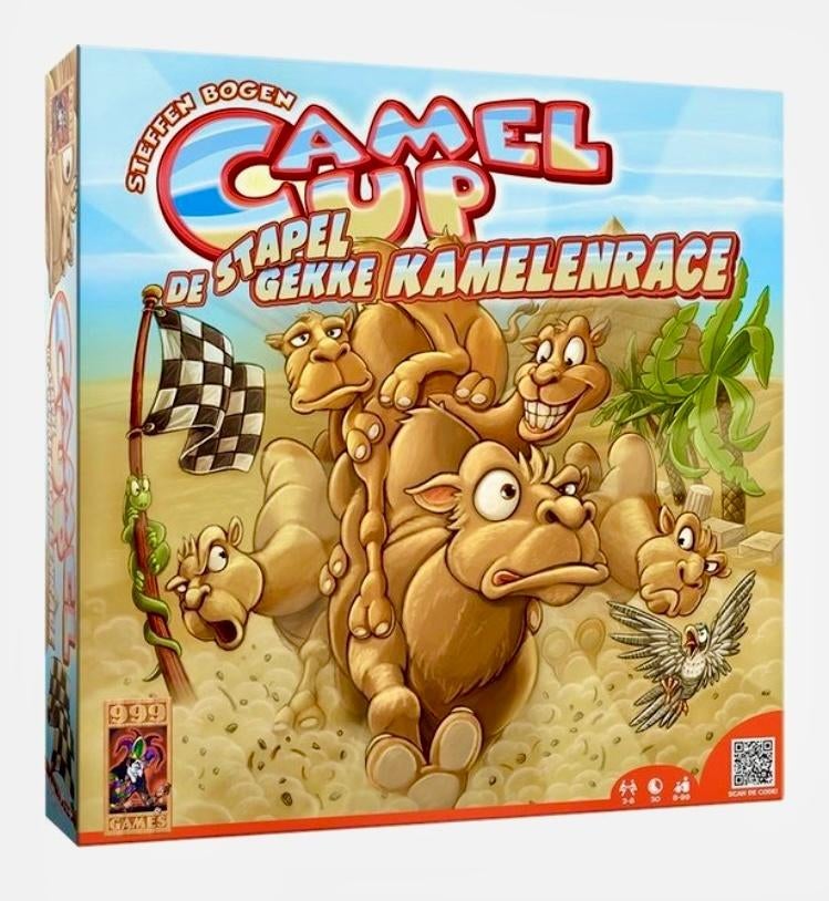 Spel Camel Up! de stapelgekke kamelenrace, Vijf spelers of meer, Ophalen, Nieuw, 999 Games