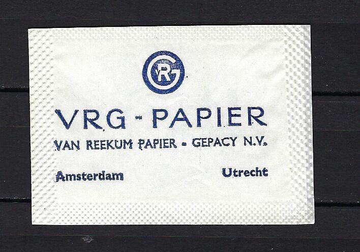 2718 Amsterdam - Utrecht VRG-PAPIER, Ophalen of Verzenden, Nederland