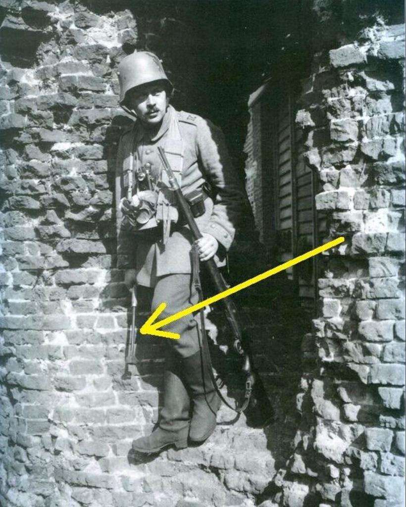 WW1 Duitse trench club/bat., Ophalen of Verzenden, Landmacht, Duitsland