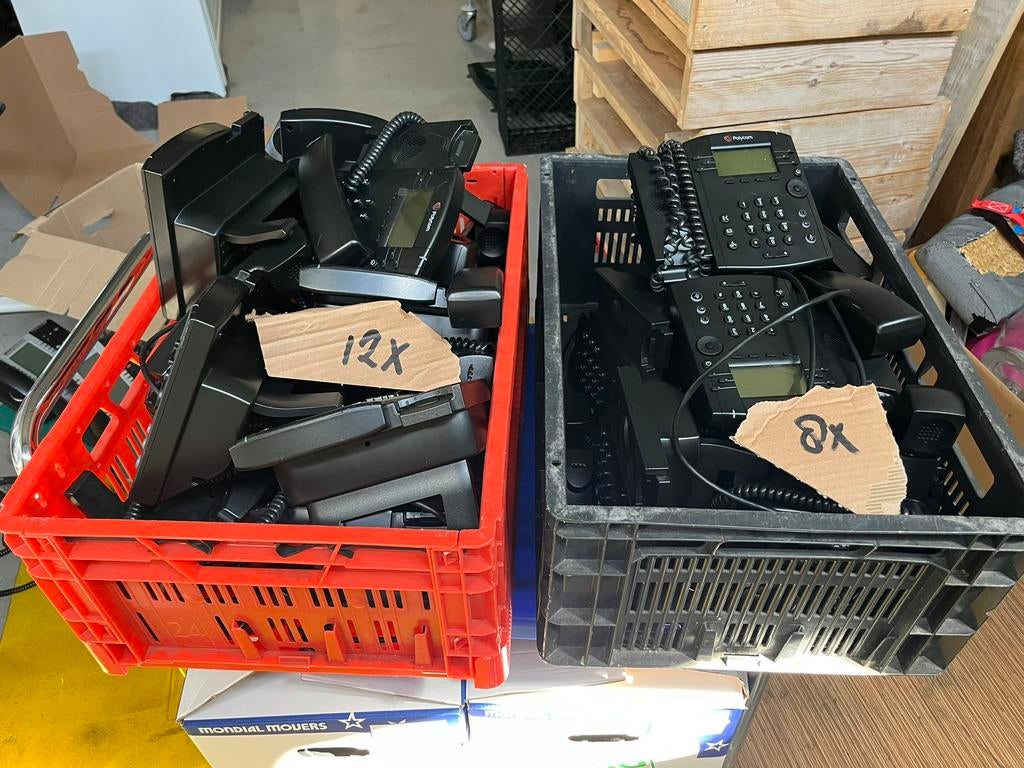 Polycom VVX300 HD Voice Phone vaste telefoon, Polycom VVX300 HD Voice, Zo goed als nieuw, Polycom VVX300 HD Voice, Polycom VVX300 HD Voice