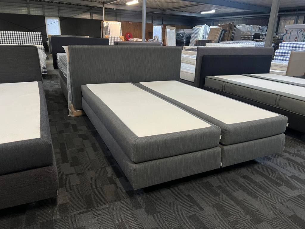 Auping boxspring in de maat 160x210 extra langEvent. Pullman, Ophalen, 210 cm, Tweepersoons, Zo goed als nieuw