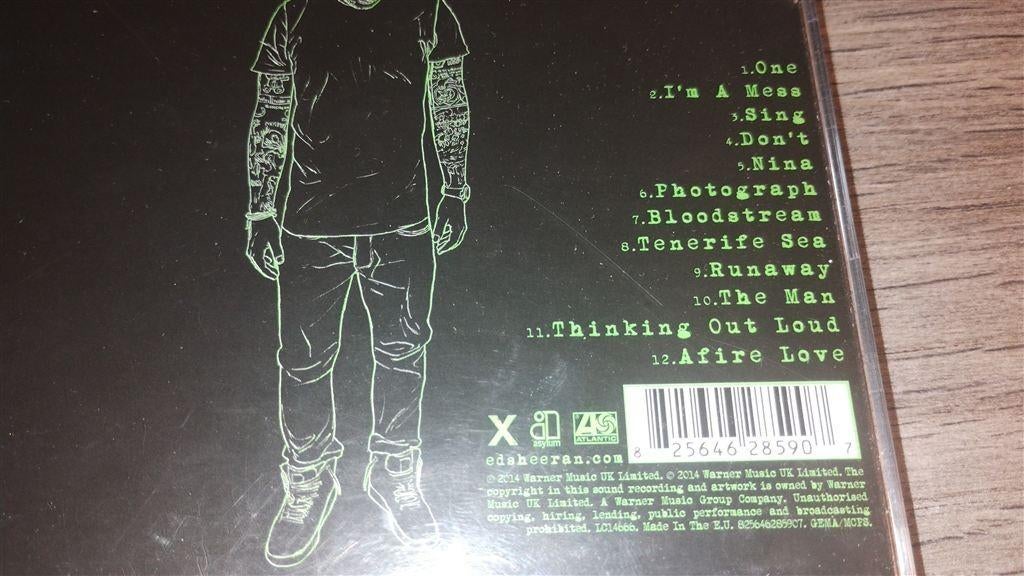 Ed Sheeran - X, Ophalen of Verzenden, Zo goed als nieuw