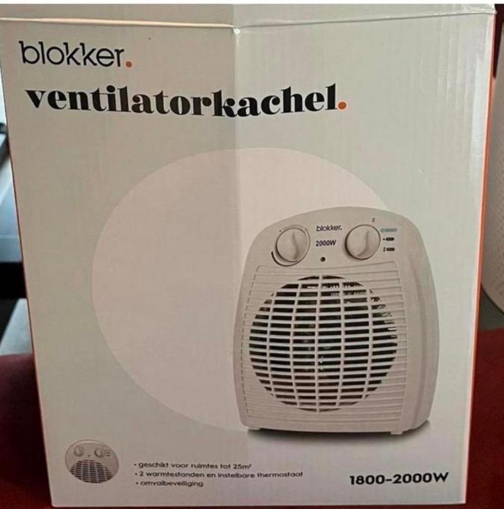 Ventilatorkachel - Nieuw in doos, Ophalen, Nieuw