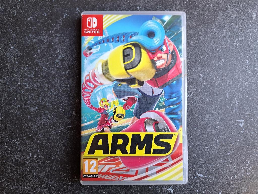 Nintendo Switch - Arms, Spelcomputers en Games, Games | Nintendo Switch, Gebruikt, Vechten, 1 speler, Ophalen of Verzenden