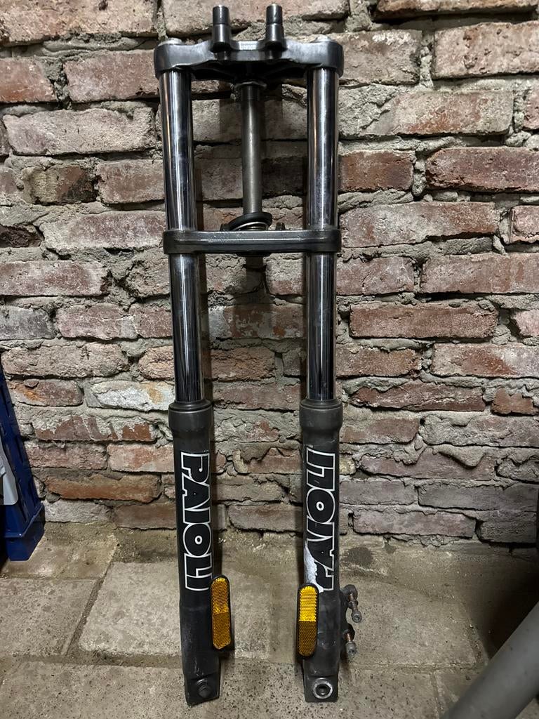 Derbi xtreme voorvork verschillende staten 12mm as, Frame, Gebruikt, Derbi, DERBI
