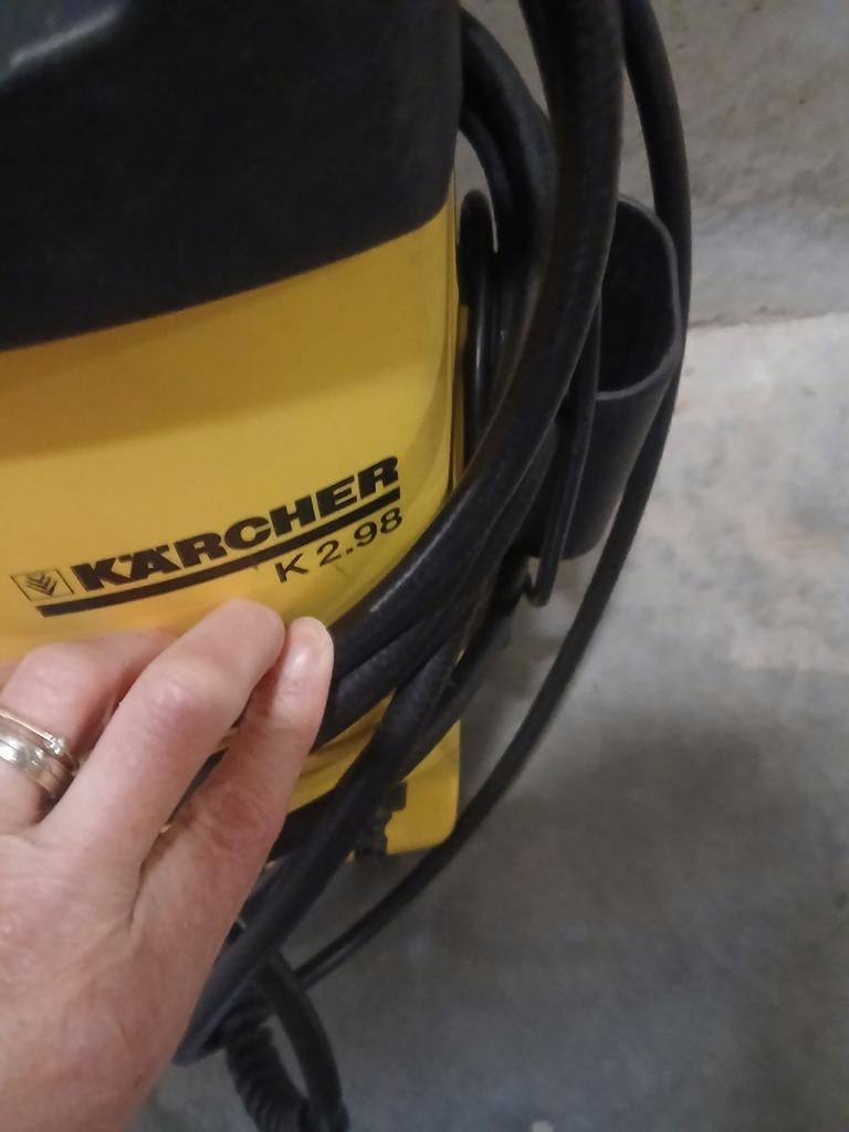 Karcher hoge drukspuit compleet, k 2.98, Doe-het-zelf en Verbouw, Reinigingsmachines, Ophalen of Verzenden