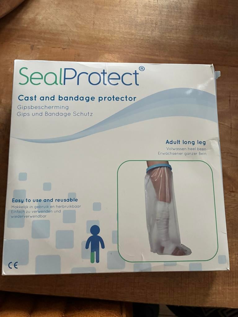 Douchehoes heel been volwassenen, houdt gips droog, Ophalen of Verzenden, Zo goed als nieuw