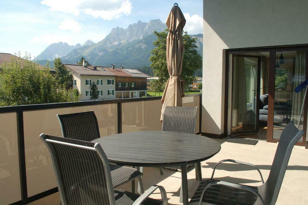 Kom afkoelen in de bergen - Ruim appartement St Johann in T., Vakantie, Vakantiehuizen | Oostenrijk, Tirol, Tv, Dorp, Appartement