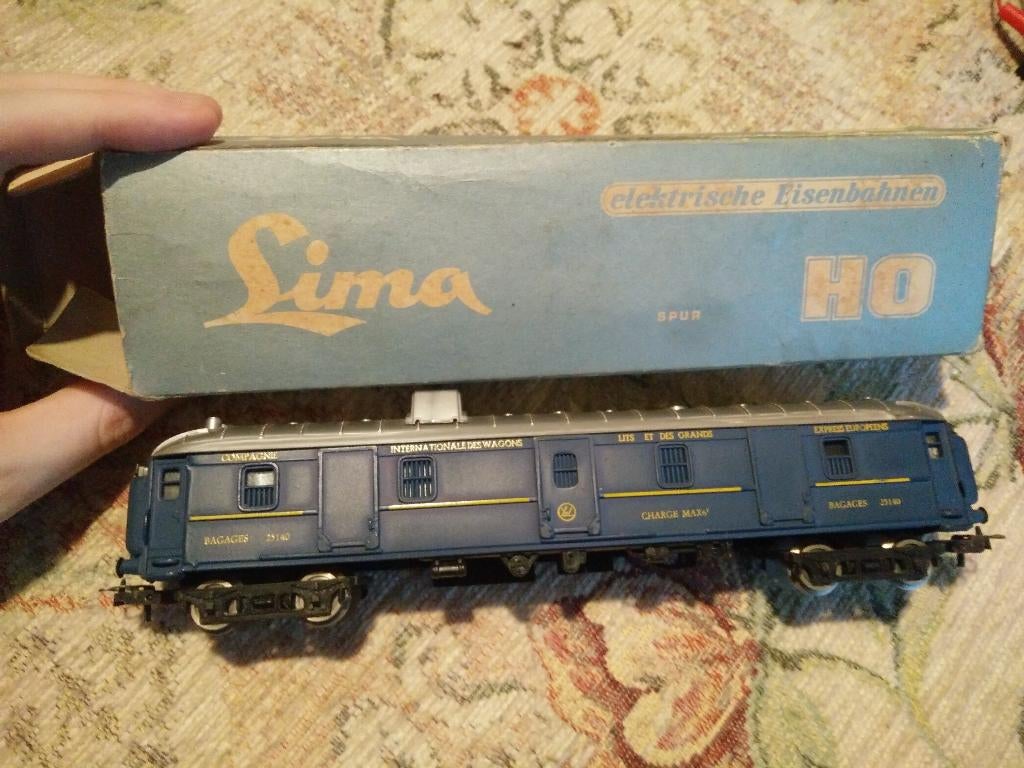 Lima bagagewagon CIWL, Gebruikt, Gelijkstroom, Wagon, Ophalen of Verzenden
