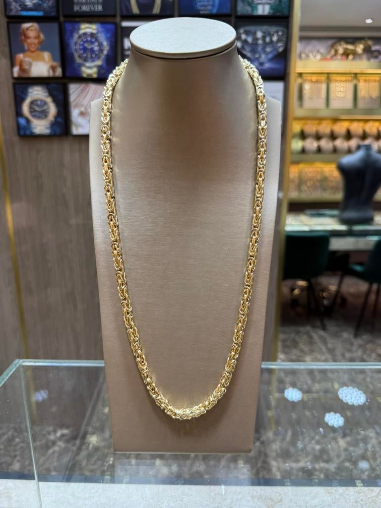 18KT Goud - 45.3 Gram - Ketting - KONING