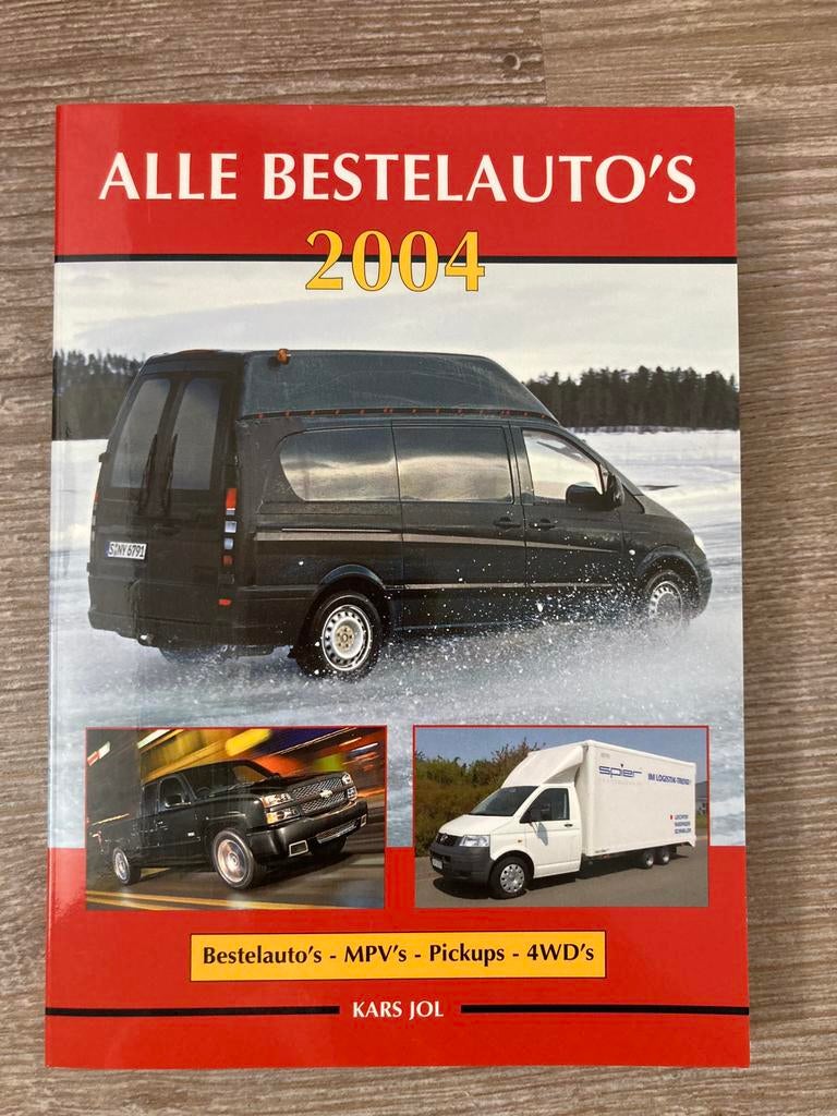 Alle Bestelauto’s 2004 (Kars Jol), Ophalen of Verzenden, Algemeen