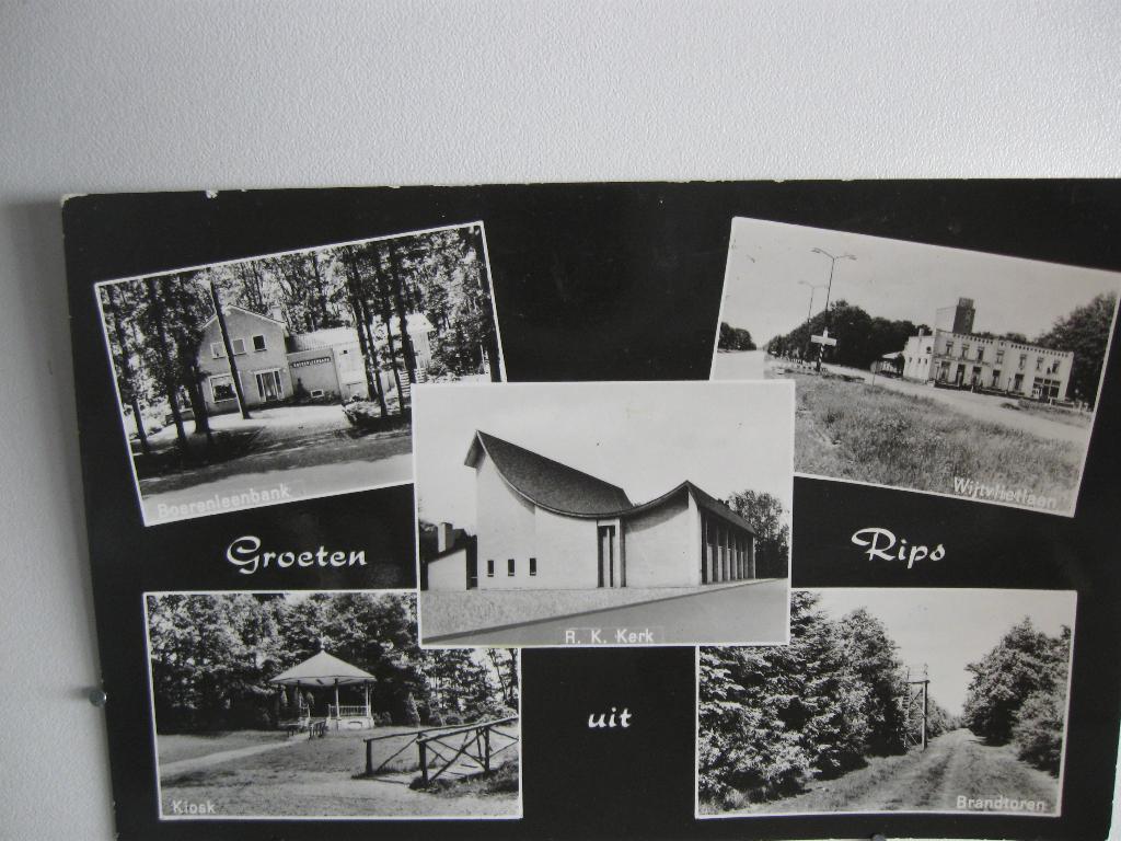 9266-7 RIPS, groeten uit.. met 5 foto's, Verzenden