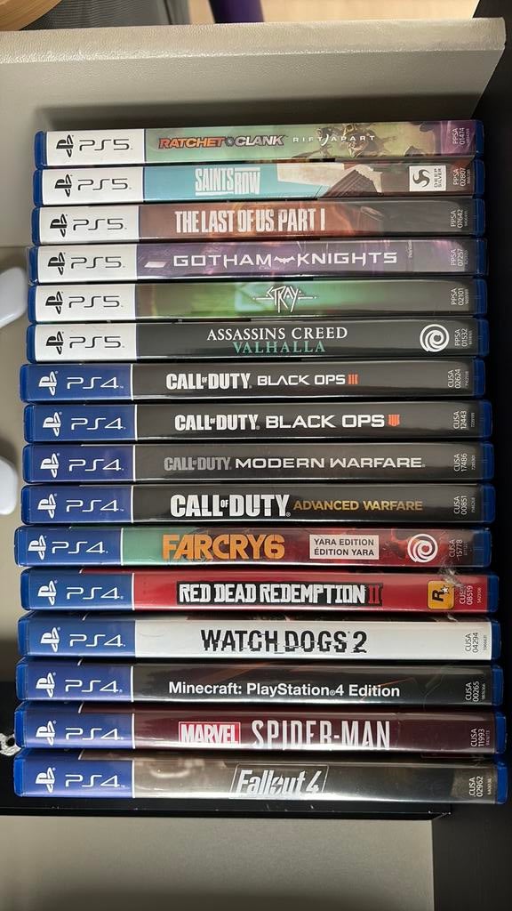 PlayStation 5 en playstation 4 games, Spelcomputers en Games, Games | Sony PlayStation 5, Ophalen of Verzenden, Nieuw