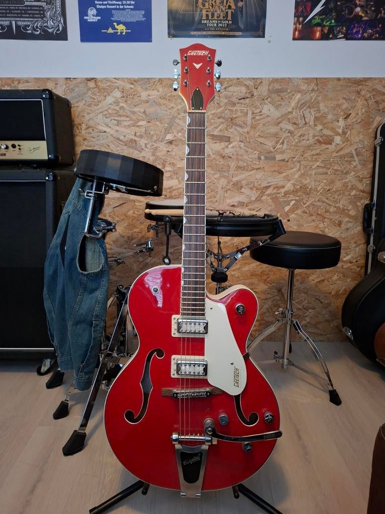 Gretsch G5410T Hollowbody Electrische Gitaar, Ophalen, Zo goed als nieuw, Hollow body, Overige merken