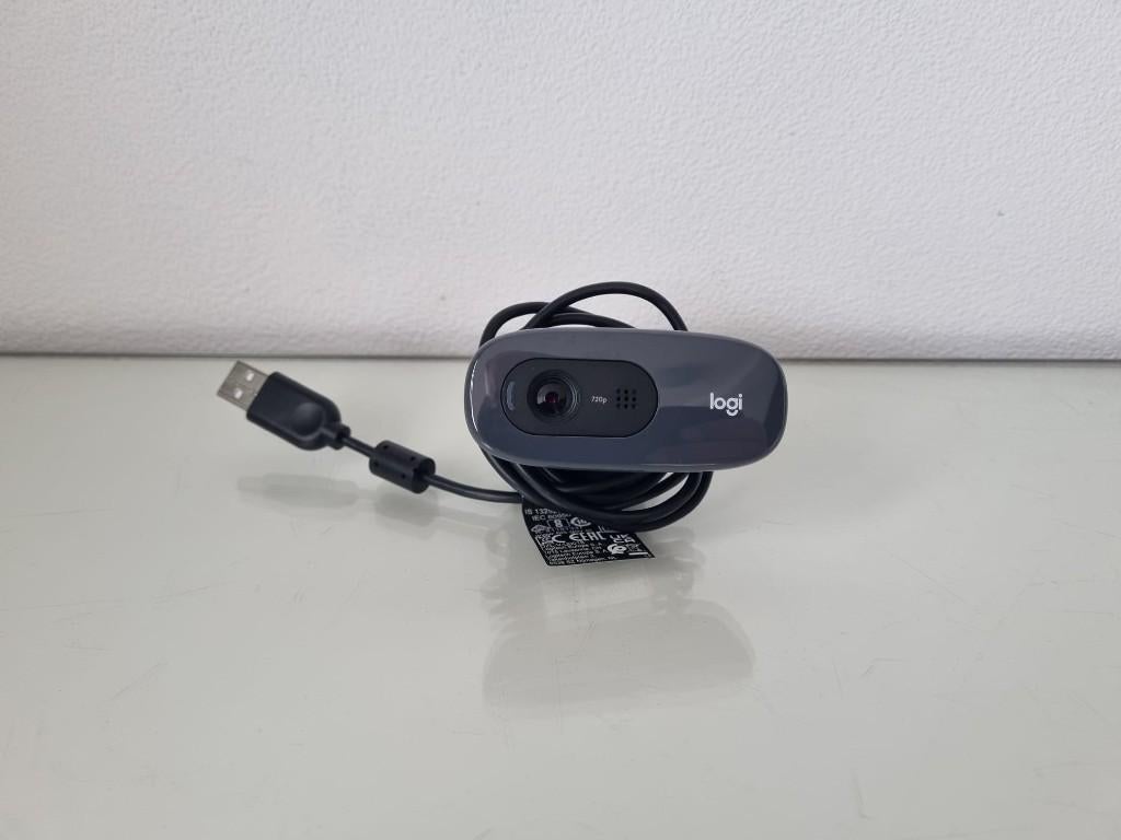 Logitech C270 HD-Webcam, Ophalen, Logitech, Zo goed als nieuw, Microfoon