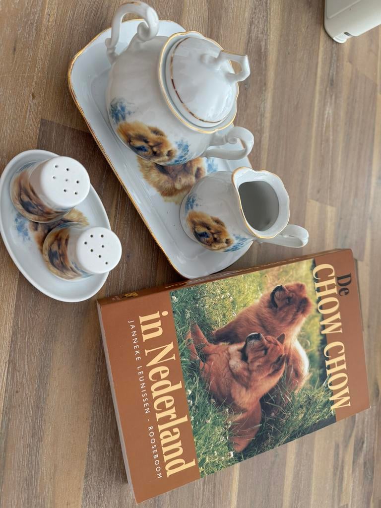 Chow Chow boek room stel peper zout, Ophalen of Verzenden, Zo goed als nieuw