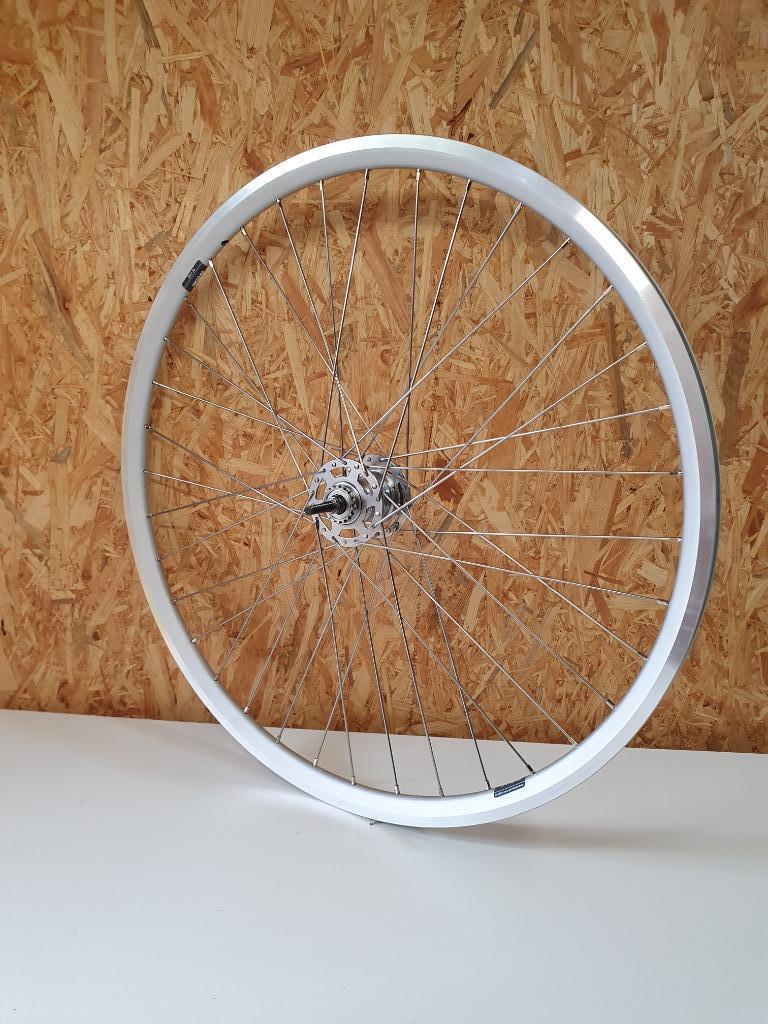 Achterwiel met Shimano Nexus 3-versnellingsnaaf (SG-3R40), Fietsen en Brommers, Fietsonderdelen, Wiel, Shimano Nexus, Ophalen of Verzenden