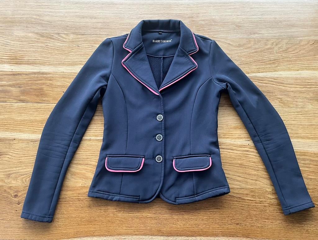 Harry’s horse wedstrijdjasje, Dieren en Toebehoren, Paardrijkleding, Kinderen, Dressuur, Ophalen of Verzenden, Zo goed als nieuw